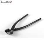 Tronchese obliquo acciaio inox brunito 280 mm